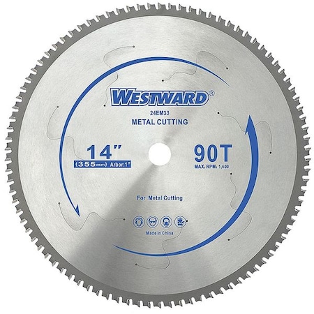 CircularSawBlade, Carbide, Dia:14
