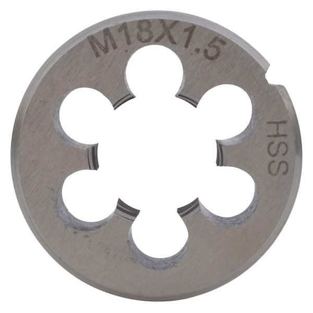Solid 1-1/2in O.D., M18x1-1/2 MPN:314-6642