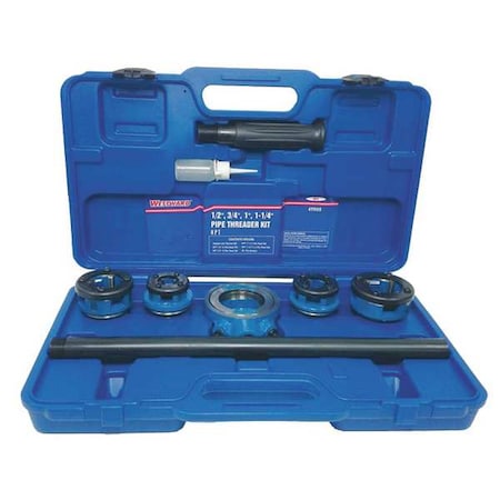 Manual Pipe Threading Kit, 1/2 to 1-1/4In MPN:4YR89