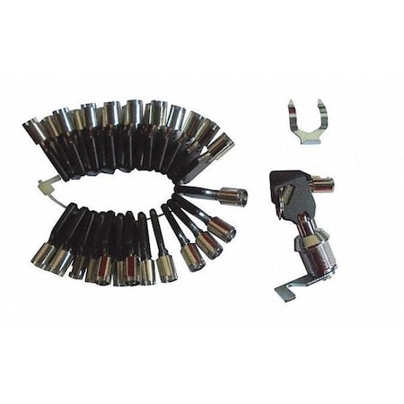 Replacement Lock and Key, 30 Keys MPN:GGS_56586