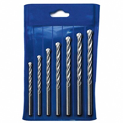 Masonry Drill Set pc HSS MPN:6PTC5