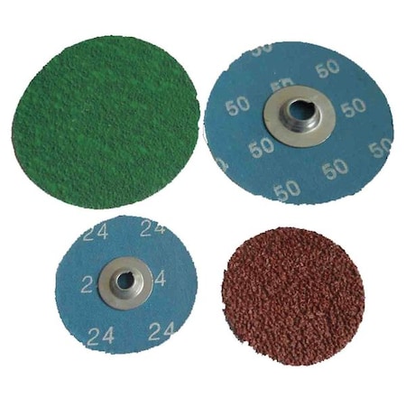 Cloth Disc, 3In, 60 Grit, TS, PK25 MPN:11A023