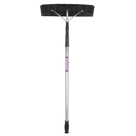Snow Roof Rake, Plastic Blade, 23-1/2