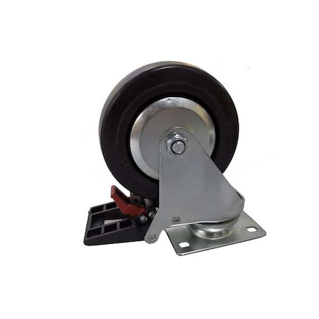 Swivel Tpr Caster with Brake, 5x2 MPN:TT10A029SBG