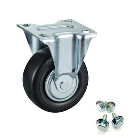 Caster, 5 in -Dia, Black, 500 lb, 1PK MPN:TTTPRF42G