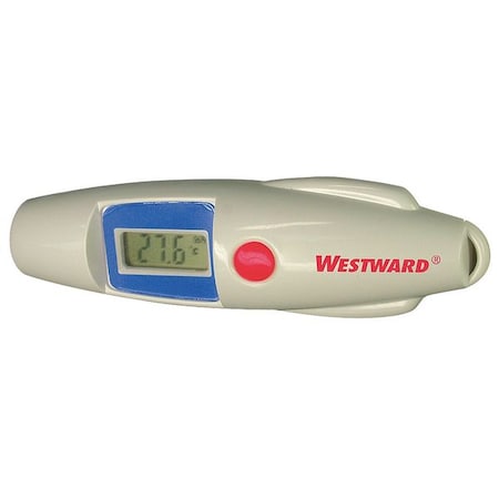 Infrared Thermometer, Single Dot Laser Sighting Fixed 0.95, -28 Degrees to 230 Degrees F, LCD MPN:1VER1