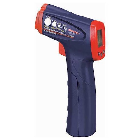Infrared Thermometer, Single Dot Laser Sighting Adjustable 0.10 to 1.00, Backlit LCD MPN:28AF72