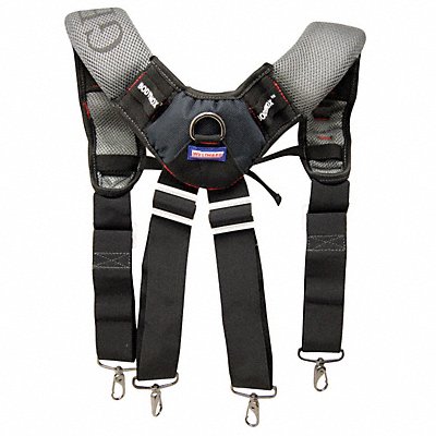 Black/Gray Tool Belt Suspndrs Polyester MPN:5MZP4