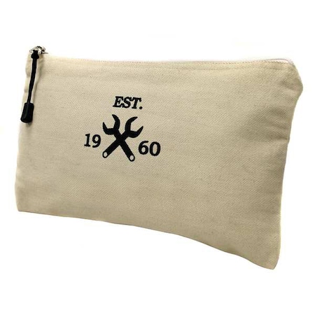Tool Bag, White, Canvas, 1 Pockets MPN:32PJ41