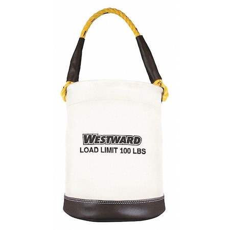 Bucket Bag, Natural, Canvas, 0 Pockets MPN:53JW38