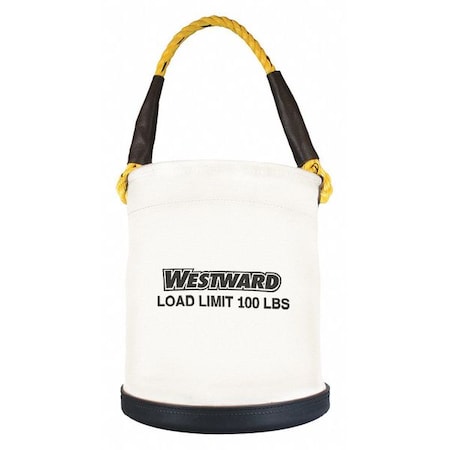 Bucket Bag, Natural, Canvas, 0 Pockets MPN:53JW39