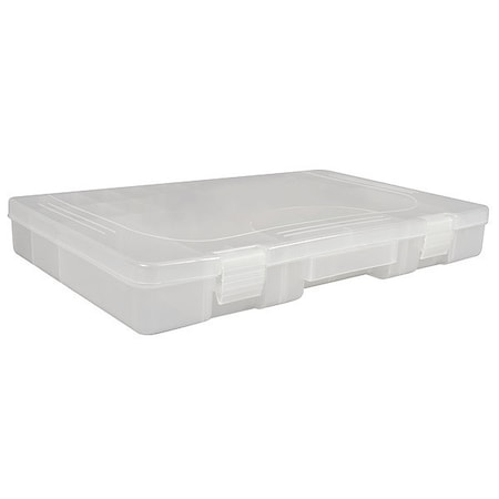 Large Accessory Tray w/ 28 Adjustable Slots, Clear Plastic MPN:5MZJ0
