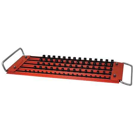 Socket Tray with Steel, 2 in H x 20 in W MPN:5WXR3