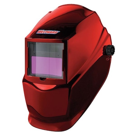 Auto Dark Welding Helmet, 10, Red MPN:22XX38