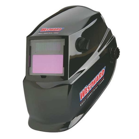 Auto Dark Welding Helmet, 4, 9-13, Black MPN:6VKF5