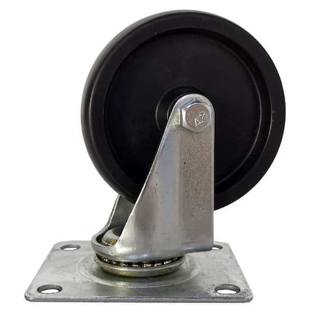 Caster, Black, 500 lb, 1PK MPN:61HP25