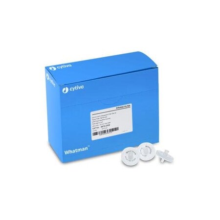 GD/X Syringe Filters, Glass Microfiber, 0.7 um, 25 mm, PK150 MPN:6890-2507