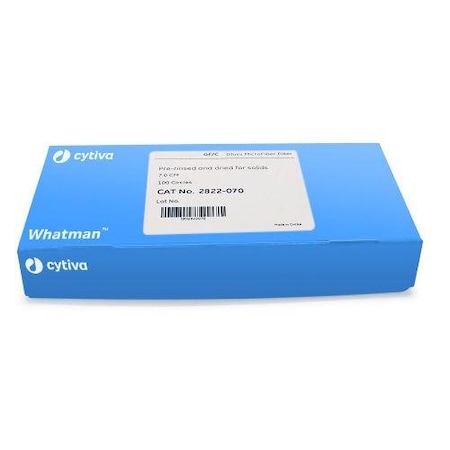 Whatman Grade Gf/C Glass Microfib, PK100 MPN:2822-070