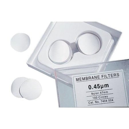 Nylon Membranes, Circles, Plain Wh, PK 50 MPN:7404-009
