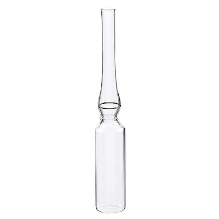 Clear Ampule, 75 mm H, Colorless, PK144 MPN:176776