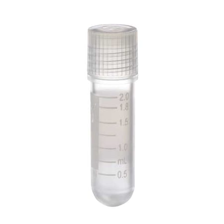 Cryogenic Vial, 49 mm H, Off-White, PK1000 MPN:W985850