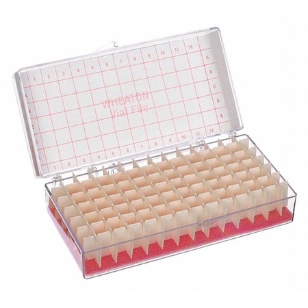 Vial Store Case, Holds 60 Test Tubes, PK6 MPN:228778