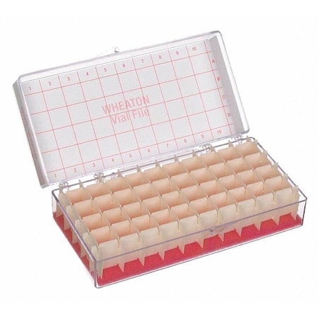 Vial Store Case, Holds 40 Test Tubes, PK6 MPN:228780