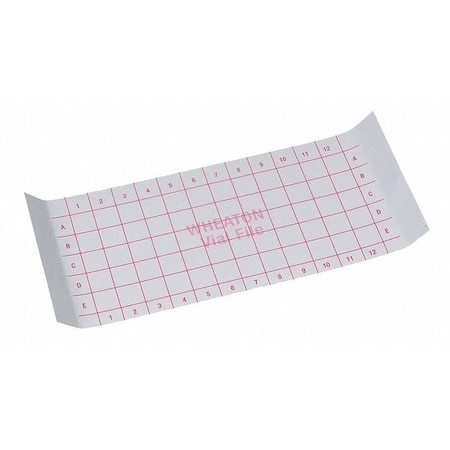 Index Card, For 60 Vials Store Case, PK35 MPN:228783