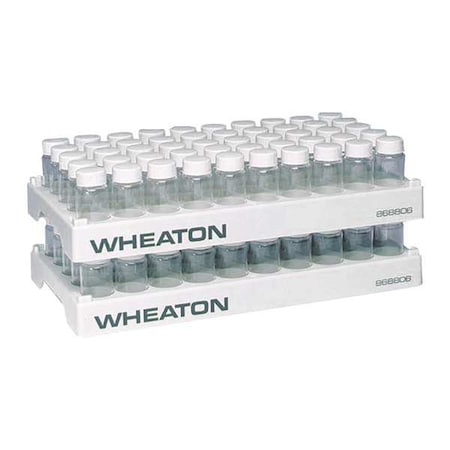 Vial Rack, Holds 50, PK5 MPN:868806