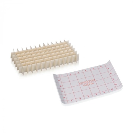 Partition, For 40 Vials Store Case, PK6 MPN:W228782
