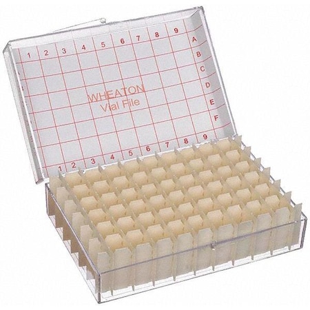 Vial Store Case, Holds 54 Test Tubes, PK6 MPN:W228790