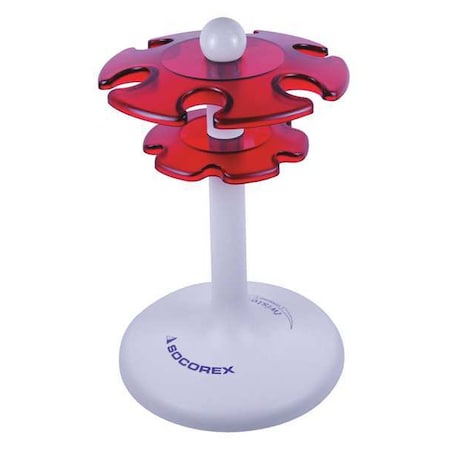 Pipette Stand, Hold 6 Pipettes, Red MPN:W870160