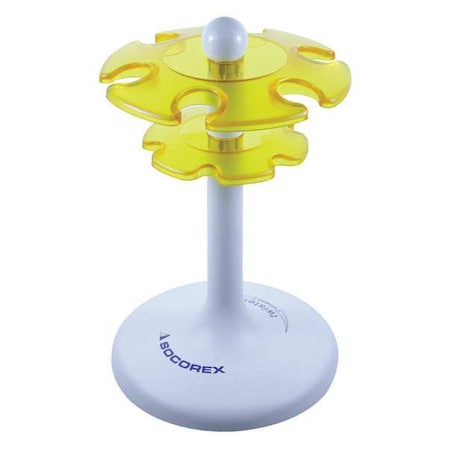 Pipette Stand, Hold 6 Pipettes, Yellow MPN:W870164
