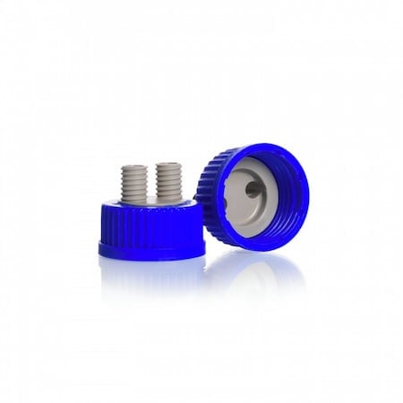 GL45 Screw Cap, PP, 2-ports GL14, PK 2 MPN:1129750