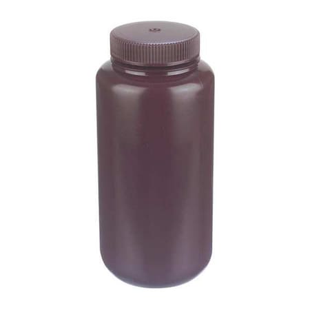 Bottle, 199 mm H, Amber, 91 mm Dia, PK48 MPN:209630