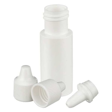 Dropper Bottle, 7mL, White, Round, PK144 MPN:211622