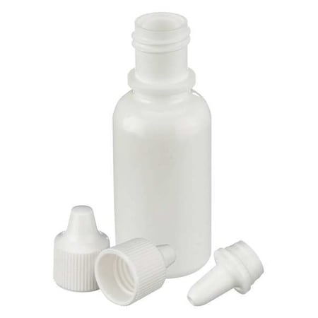 Dropper Bottle, 15mL, White, Round, PK144 MPN:211623