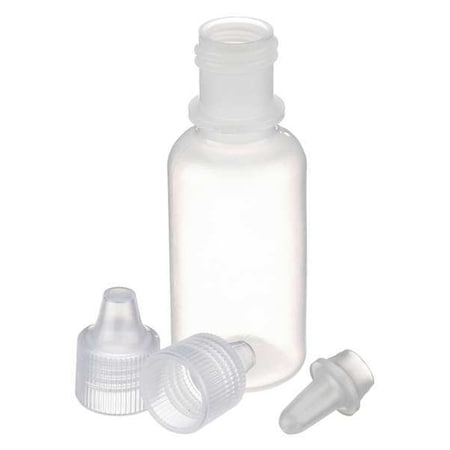 Dropper Bottle, 15mL, Natural, Round, PK144 MPN:211633