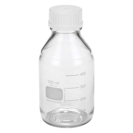 Safety Coated Media Bottle, 500mL, PK12 MPN:219939