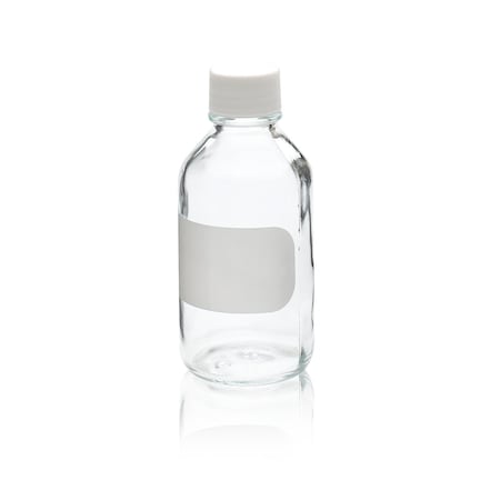 Clear Reagent Bottle, 125 mL, PK 6 MPN:220163