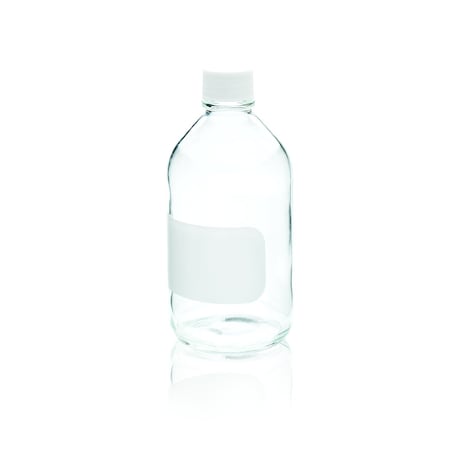 Clear Reagent Bottle, 500 mL, PK 6 MPN:220283