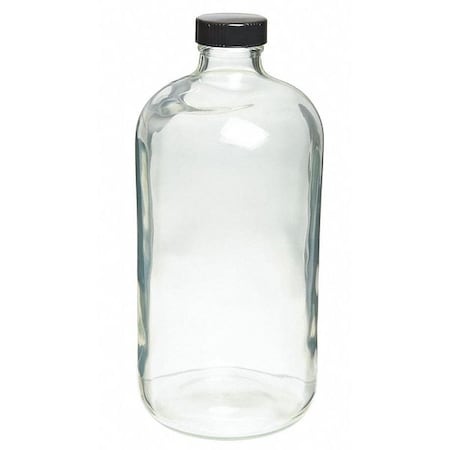 Safety Coated Bottle, 16 oz., 170mm H, PK24 MPN:220755
