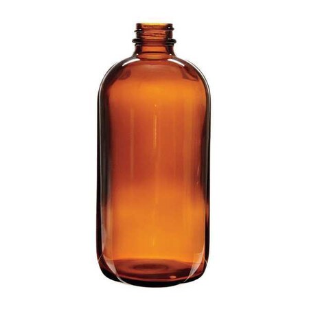 Bottle, 174 mm H, Amber, 76 mm Dia, PK24 MPN:220925