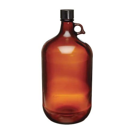 Bottle, 174 mm H, Amber, 76 mm Dia, PK24 MPN:220945
