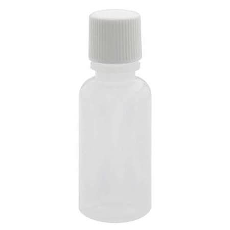 Bottle, 78 mm H, Natural, 25 mm Dia, PK144 MPN:221142