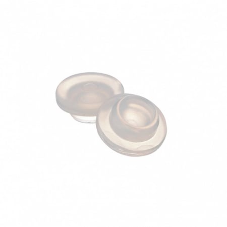 Straight Plug Stoppers, Silicone, PK100 MPN:224100-178