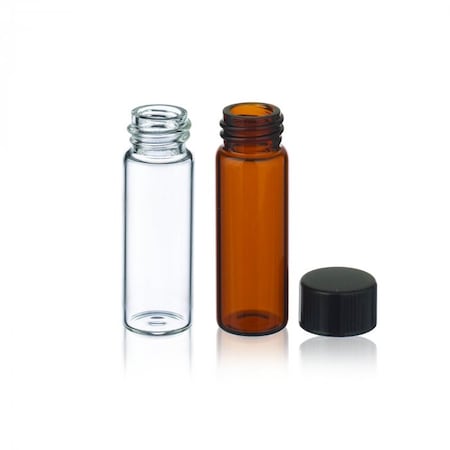 DWK Life Sciences (Wheaton) 4 mL (1 dram) Amber Glass E-C Sample, PK200 MPN:224712