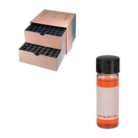 Sample Vial, 8 mL, 17 mm Dia, PK144 MPN:225014
