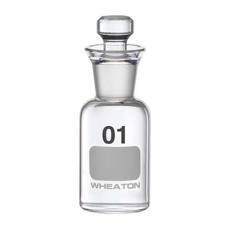 BOD Bottle, 115 mm H, Clear, 43 mm Dia, PK36 MPN:227494-01