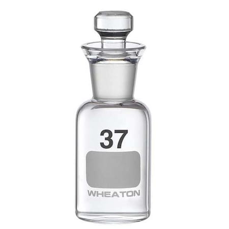 BOD Bottle, 115 mm H, Clear, 43 mm Dia, PK36 MPN:227494-02